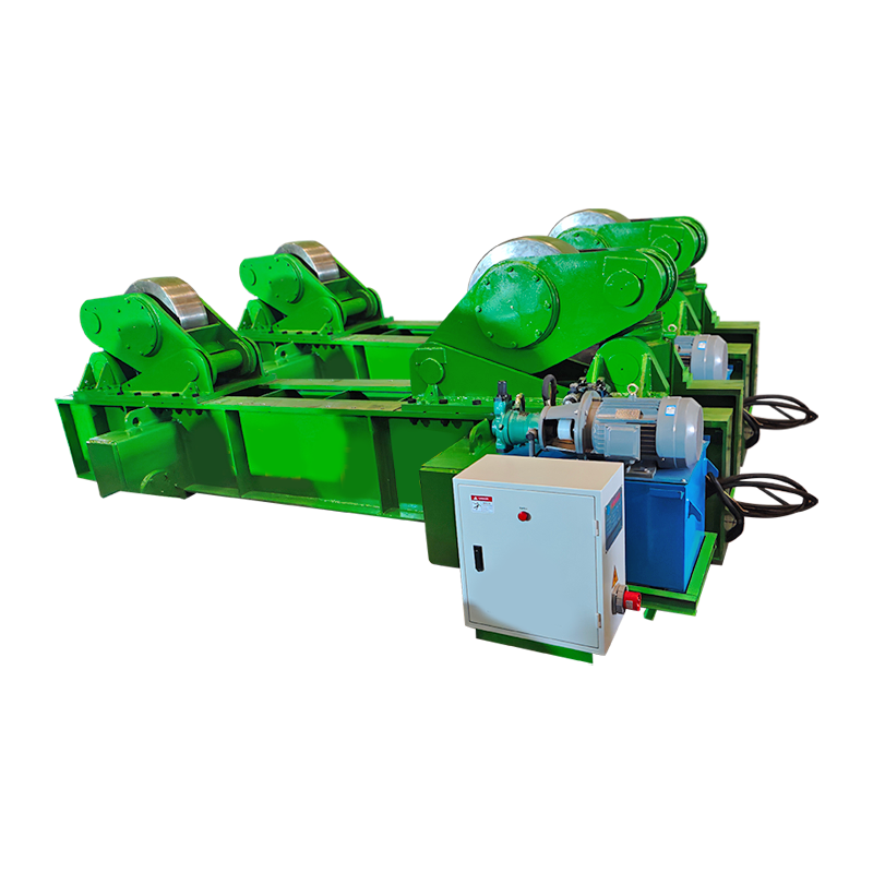300T Fit Up Welding Rotator พร้อมการเคลื่อนที่ของวงโคจรแบบแมนนวล